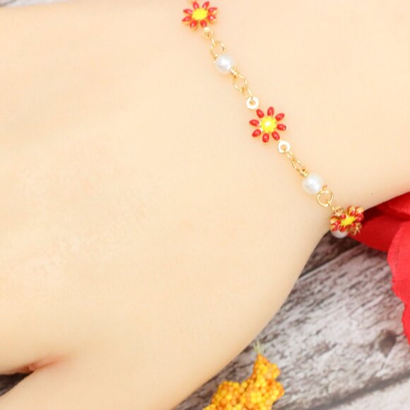 "Trendy Bracelet for Girls & Women – Cute, Adjustable & Gift-Ready | MLCRC1521 - Picture 2 of 10